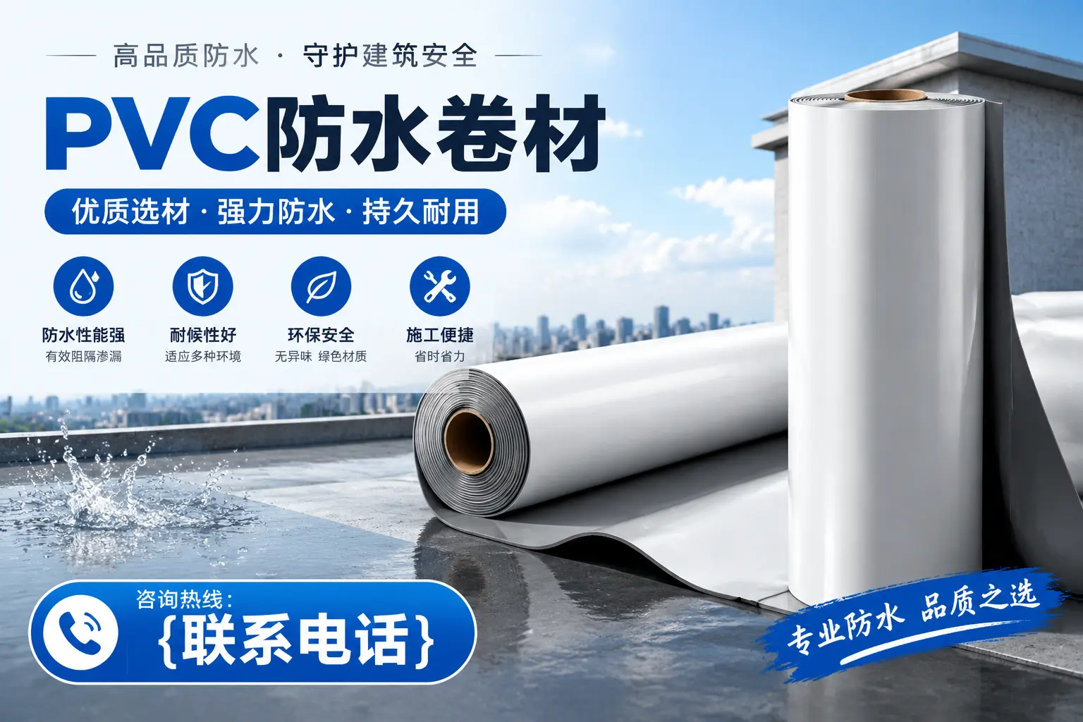 PVC防水卷材的选购技巧与注意事项，助您在武威找到合适产品